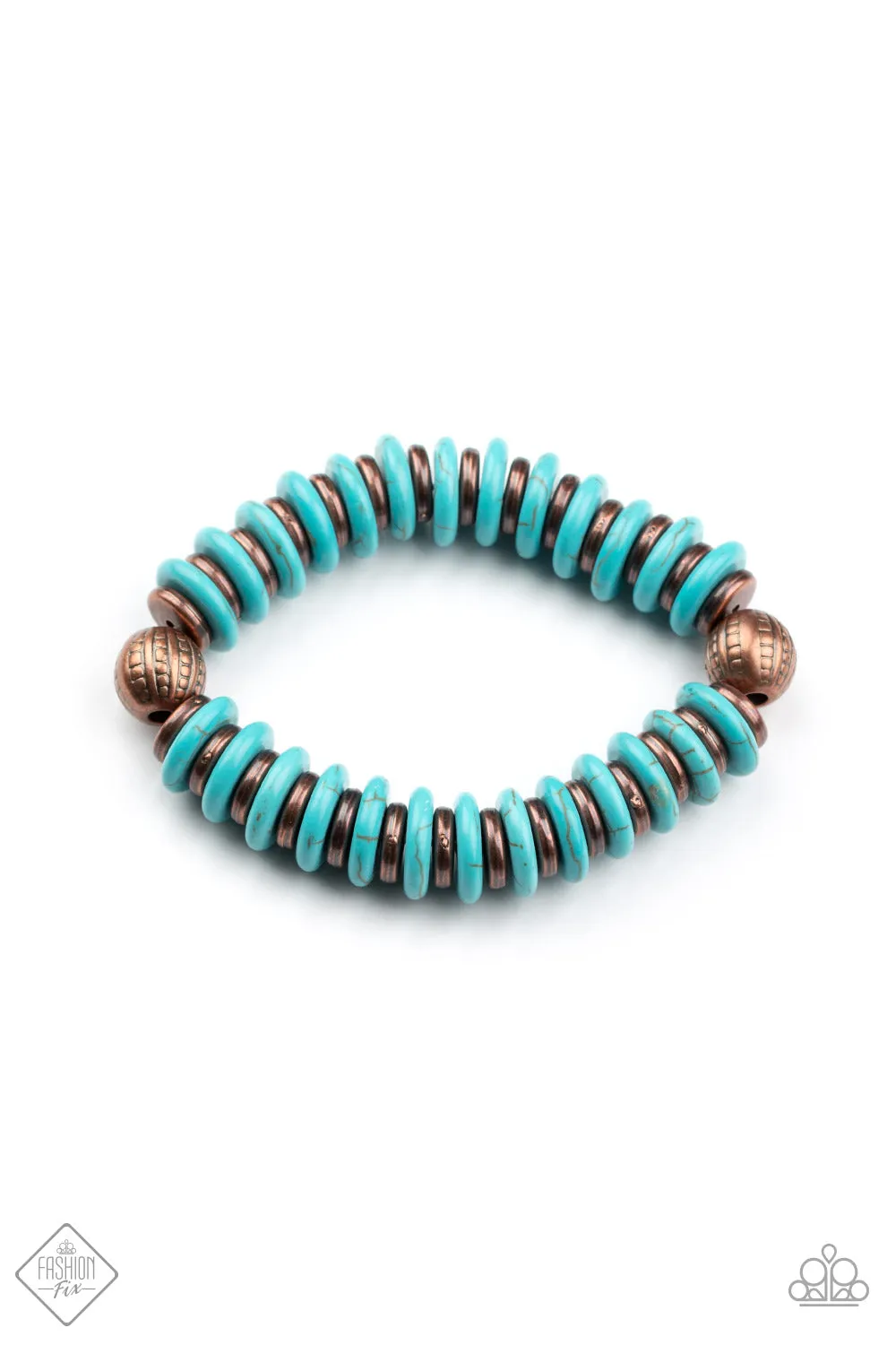 Paparazzi - Eco Experience -Blue Bracelet