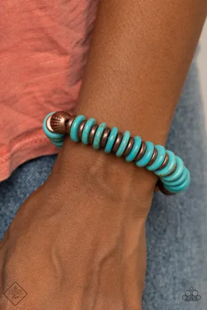 Paparazzi - Eco Experience -Blue Bracelet