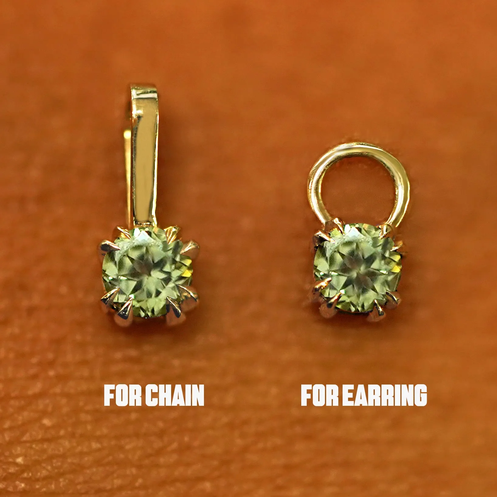 Peridot Charm