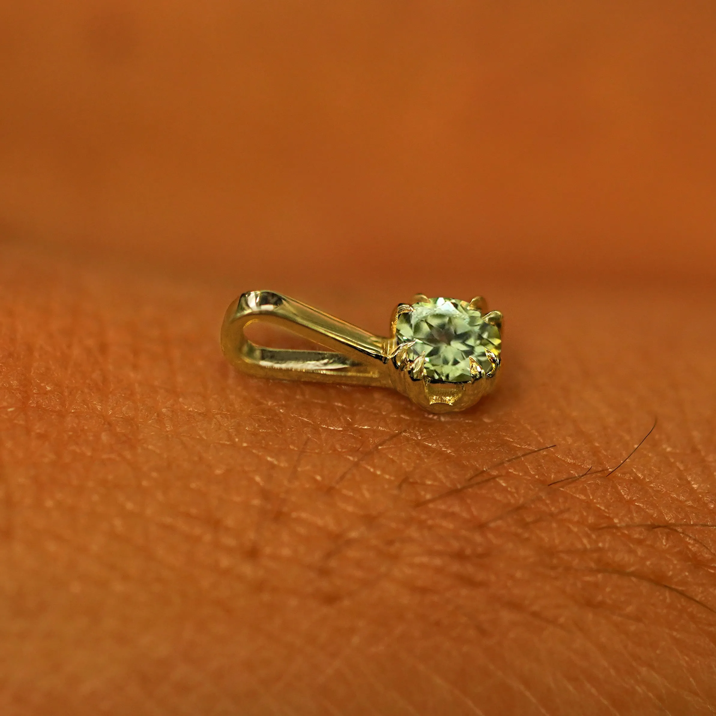 Peridot Charm