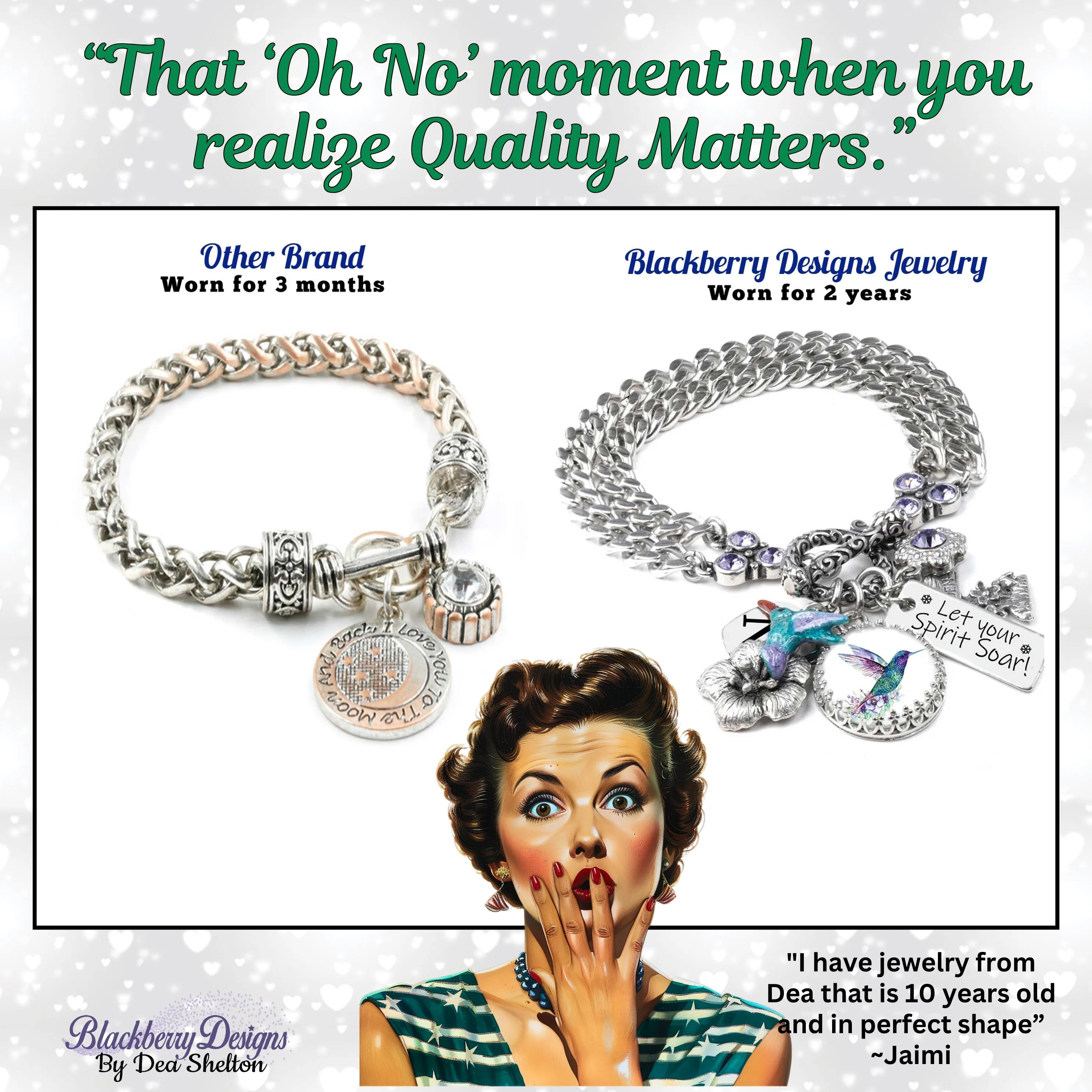 Personalized October Birthstone Bracelet