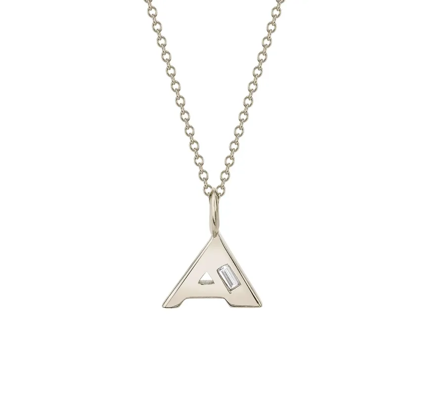 Petite Deco Initial 18" Necklace
