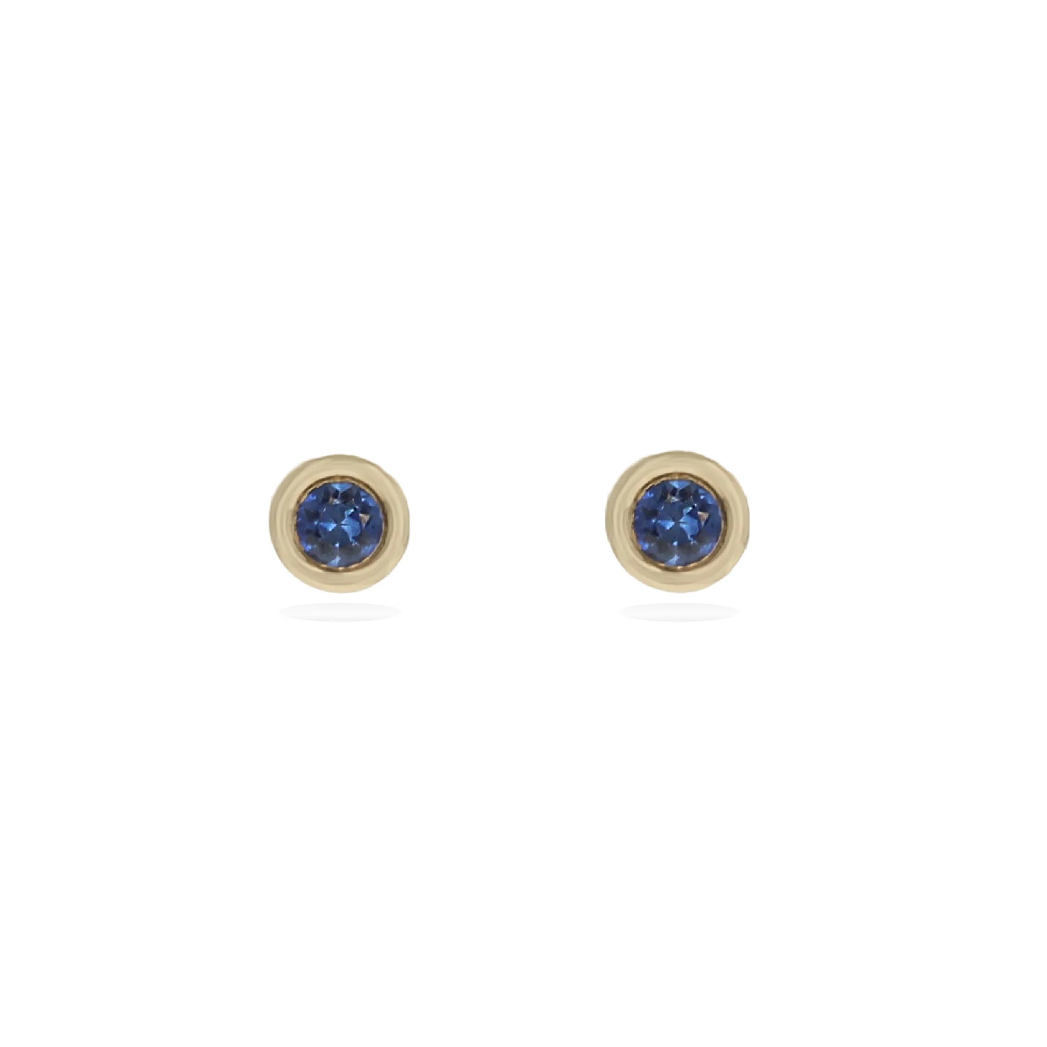 Petite Sapphire Stud Earrings