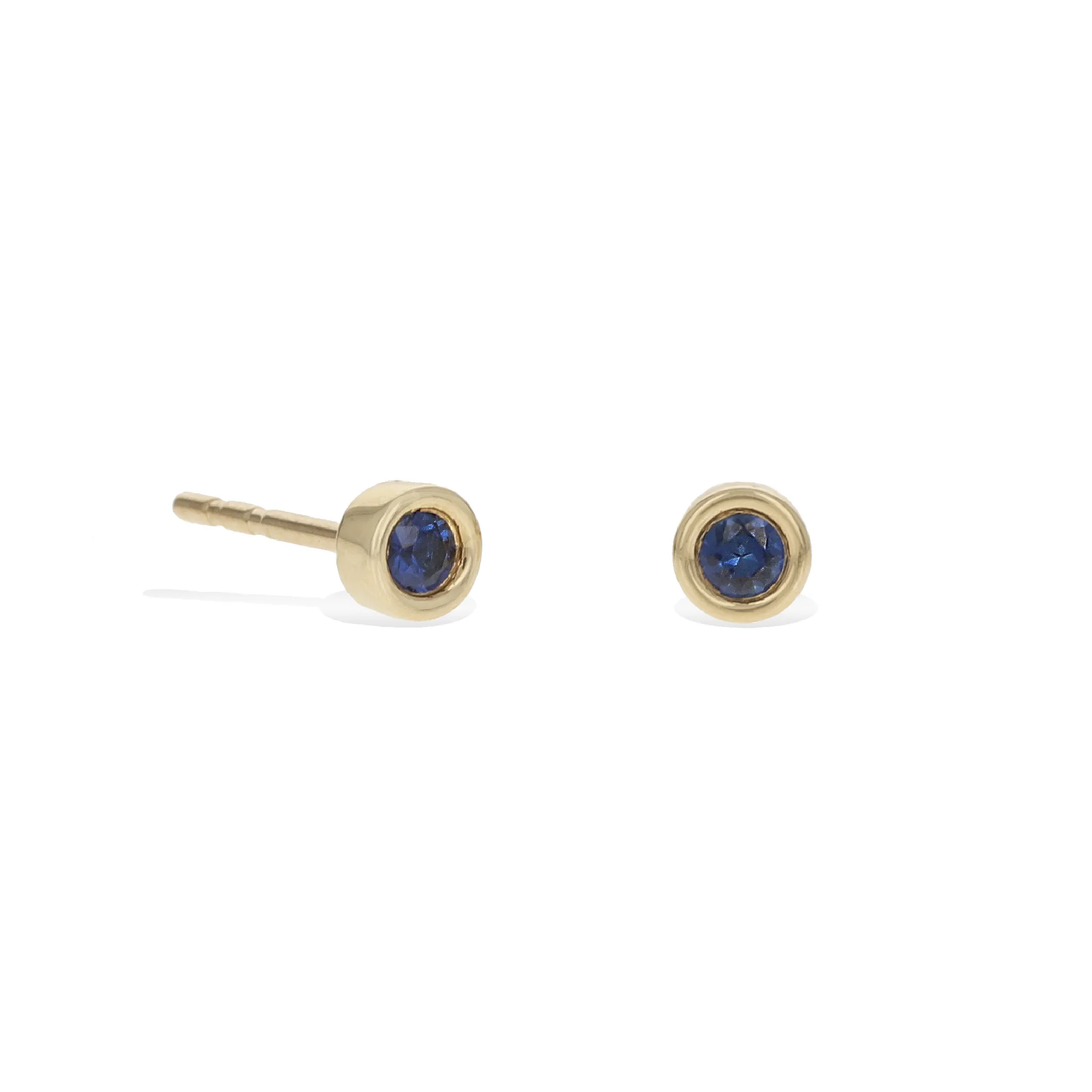 Petite Sapphire Stud Earrings