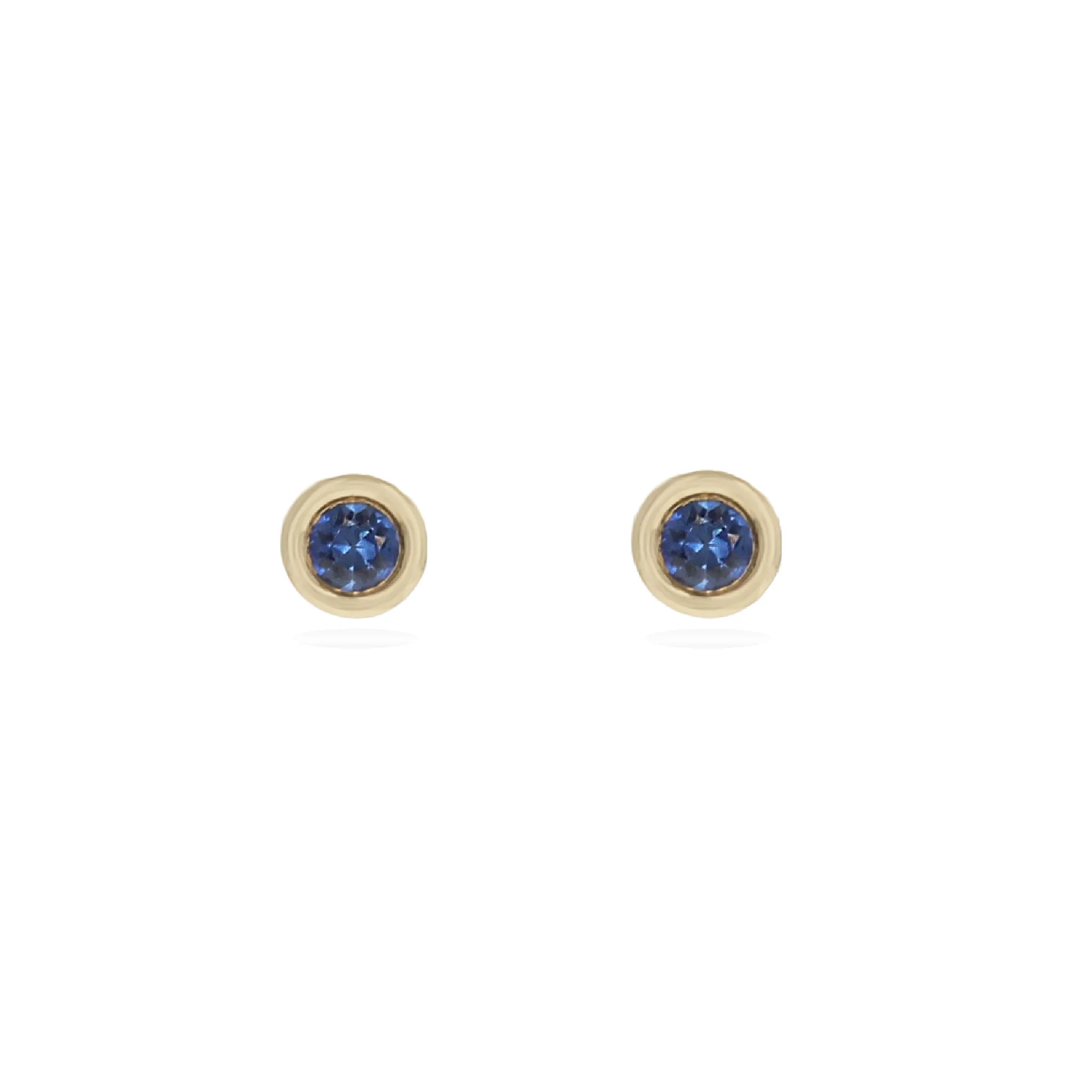 Petite Sapphire Stud Earrings