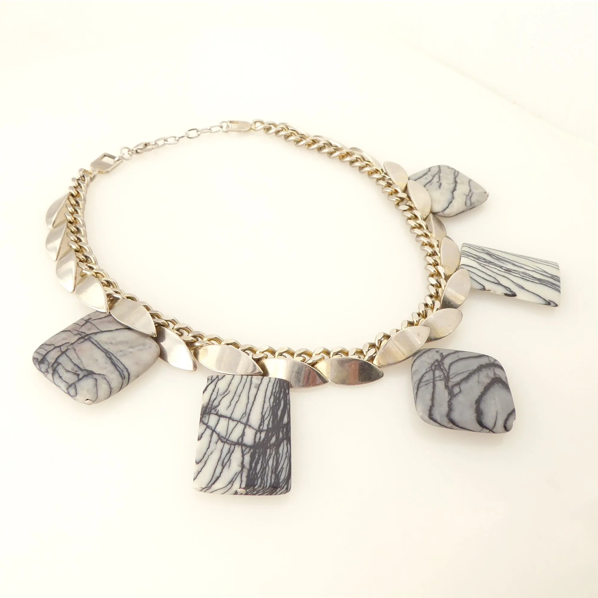 Picasso jasper necklace