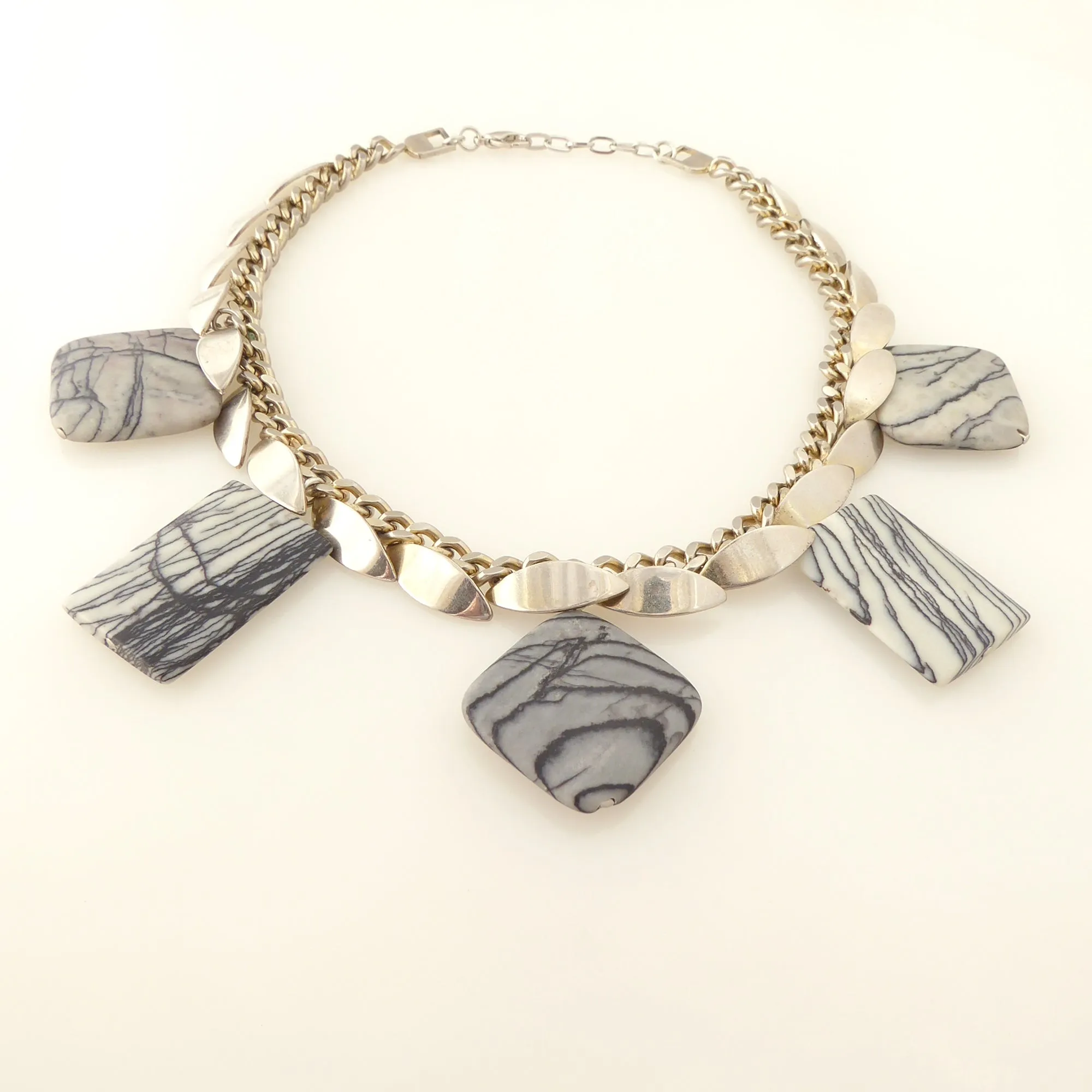 Picasso jasper necklace