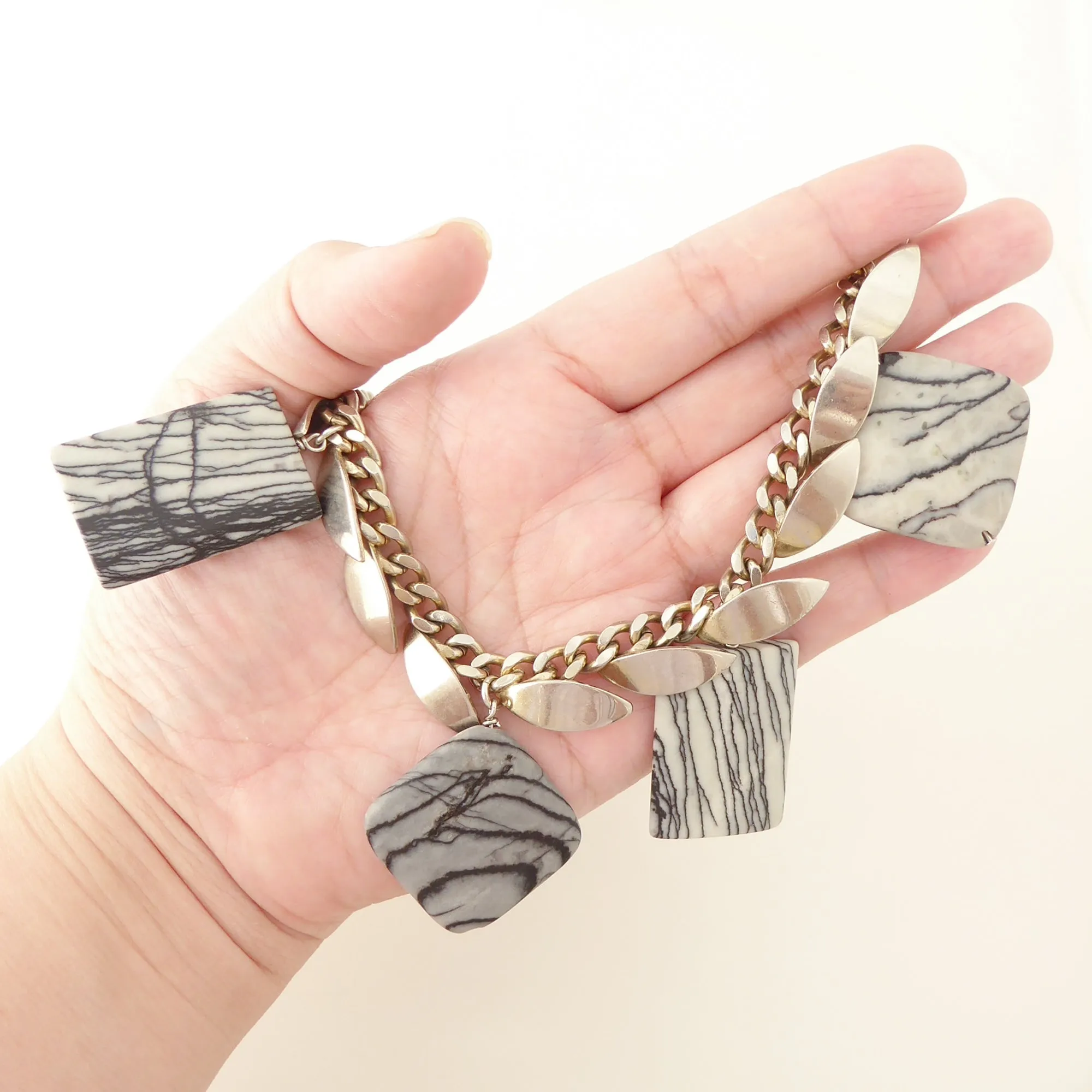 Picasso jasper necklace