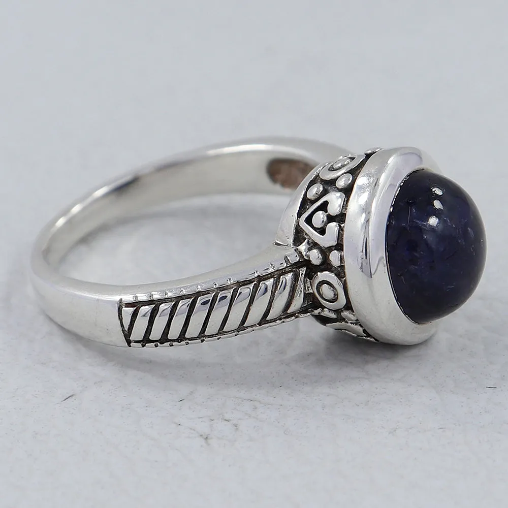Pink Opal Silver Rings
