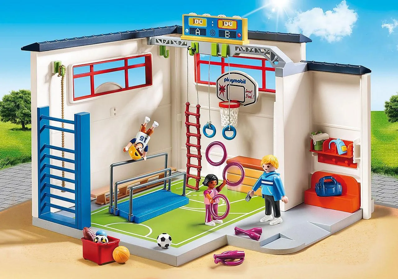 PLAYMOBIL 9454 CITY LIFE - Gym with Score Display