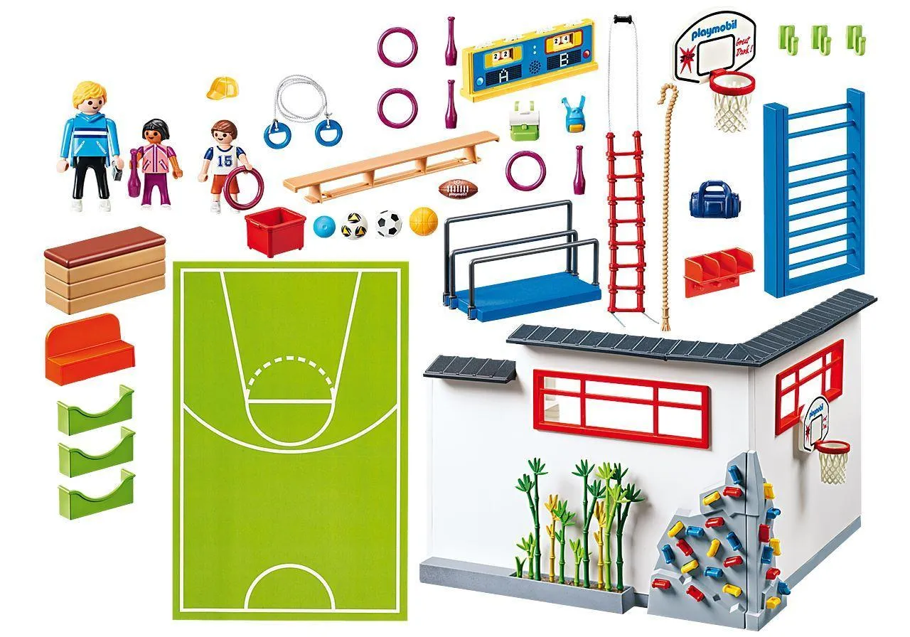 PLAYMOBIL 9454 CITY LIFE - Gym with Score Display