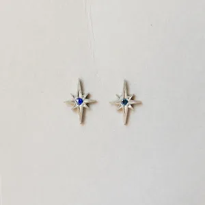 Polaris Sapphire Earrings