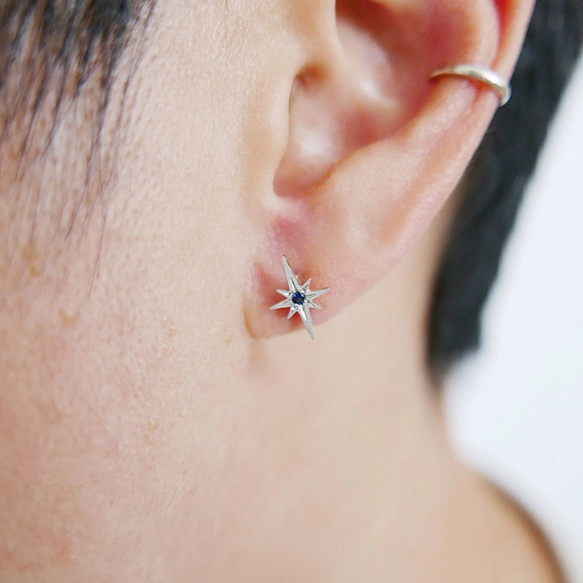Polaris Sapphire Earrings