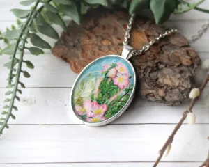 Prairie Rose Goddess Necklace