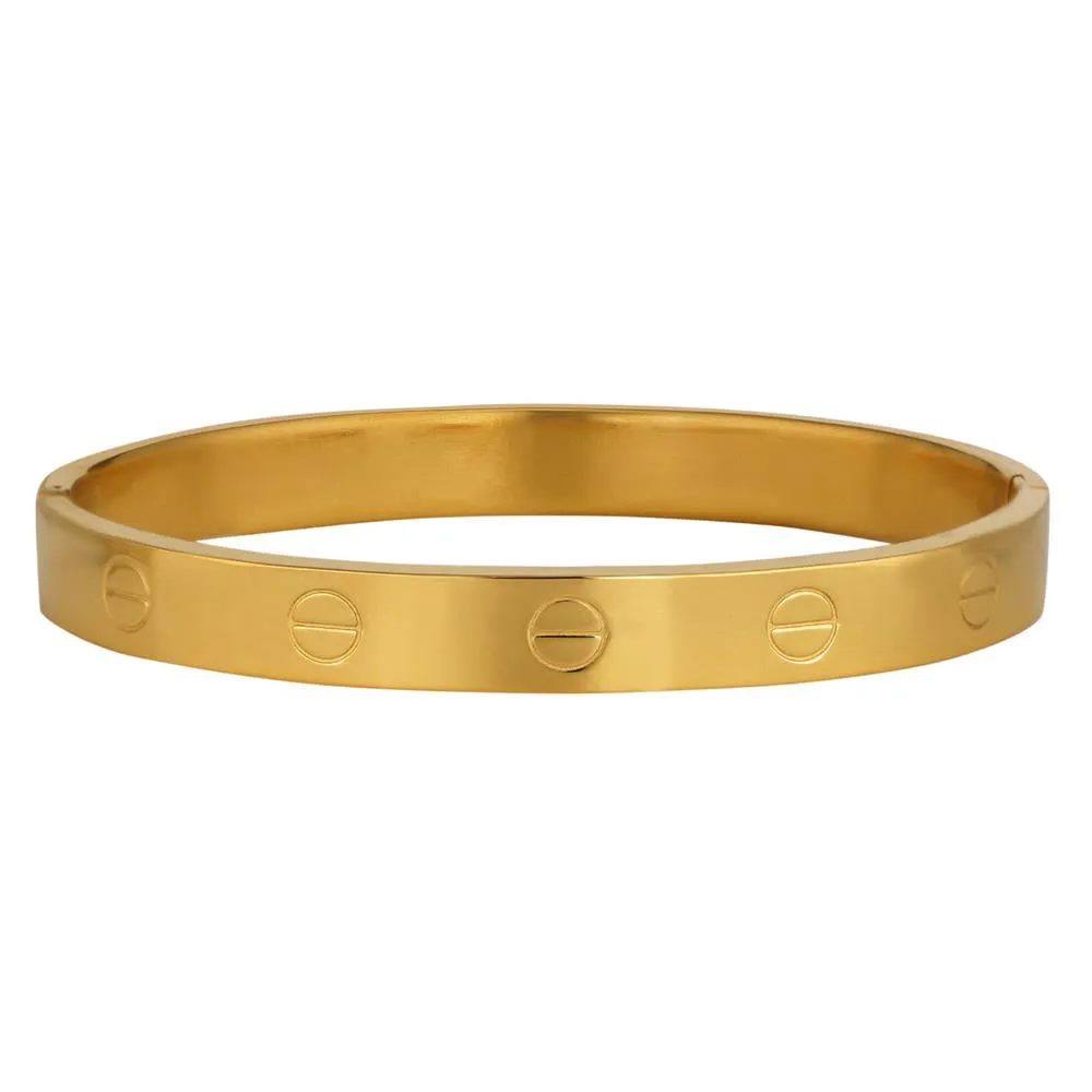 Premium Quality Gold Plated Gold Color Bracelet for Men & Women