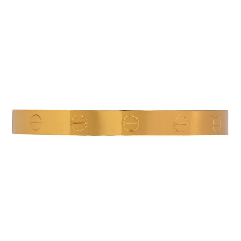 Premium Quality Gold Plated Gold Color Bracelet for Men & Women