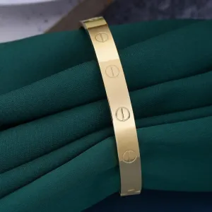 Premium Quality Gold Plated Gold Color Bracelet for Men & Women