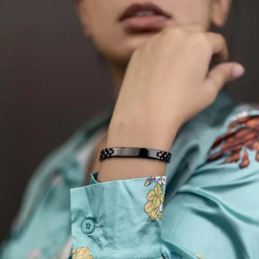 Premium Steel Engravable Bracelets for Men & Women - Available in 4 Colors