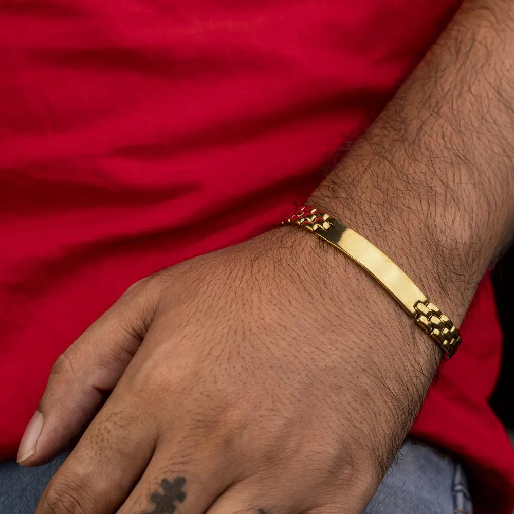 Premium Steel Engravable Bracelets for Men & Women - Available in 4 Colors