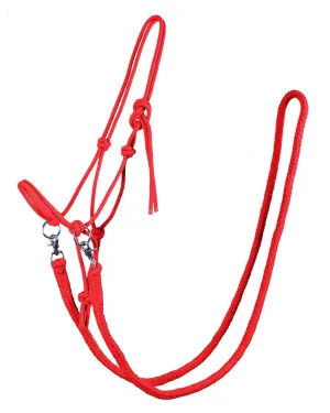 QHP Rope Halter with Rein