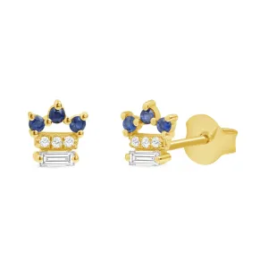 Queen Sapphire Earrings