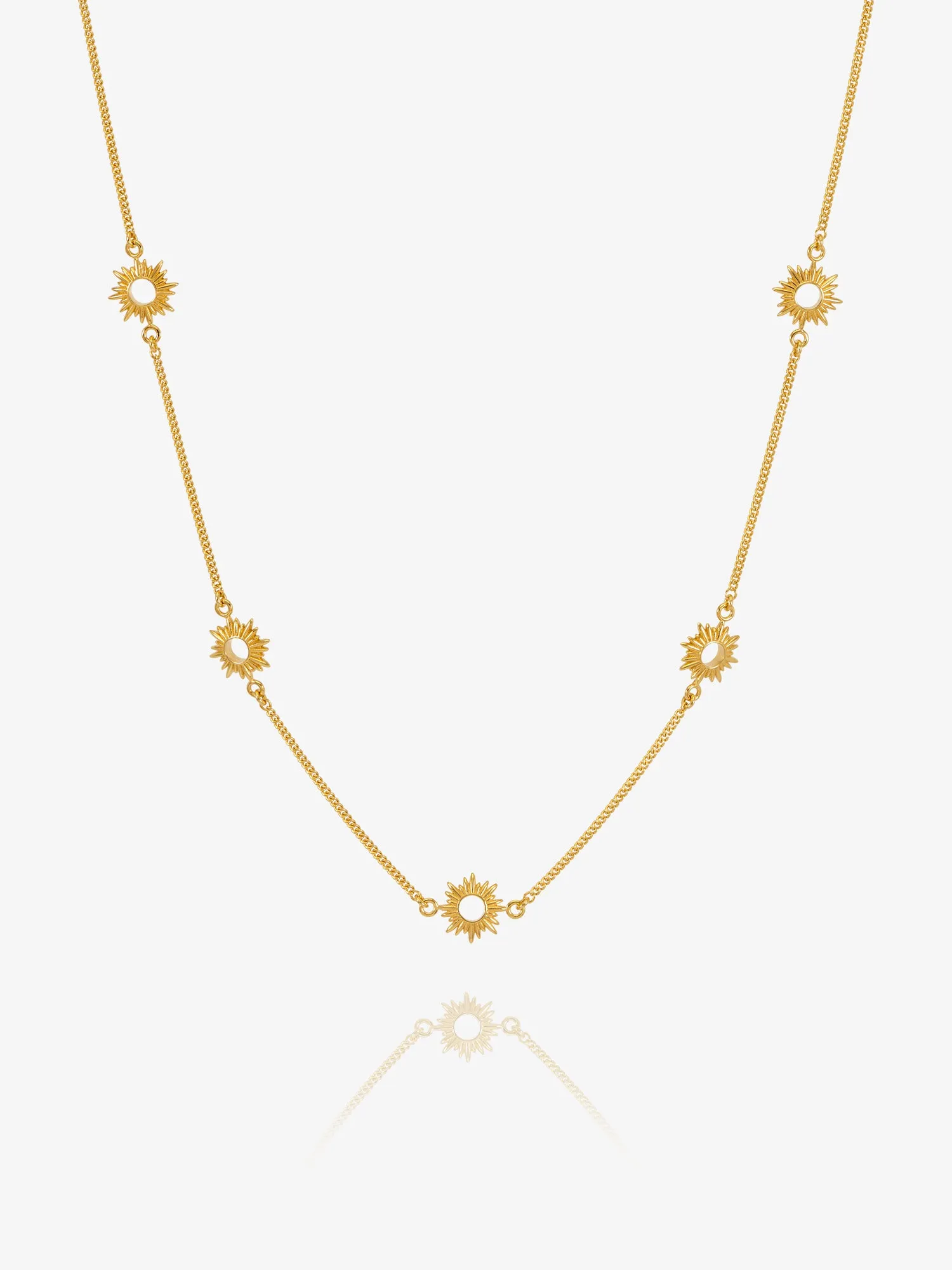 Rachel Jackson Eternal Sun Choker Necklace - Gold