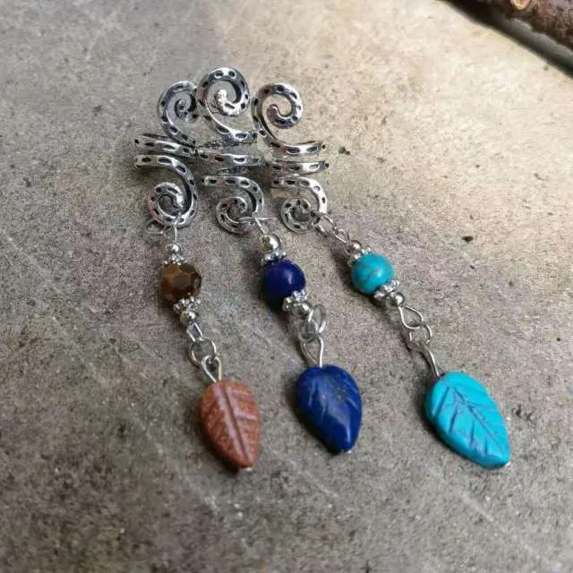 Rainbow Crystal Dread Beads