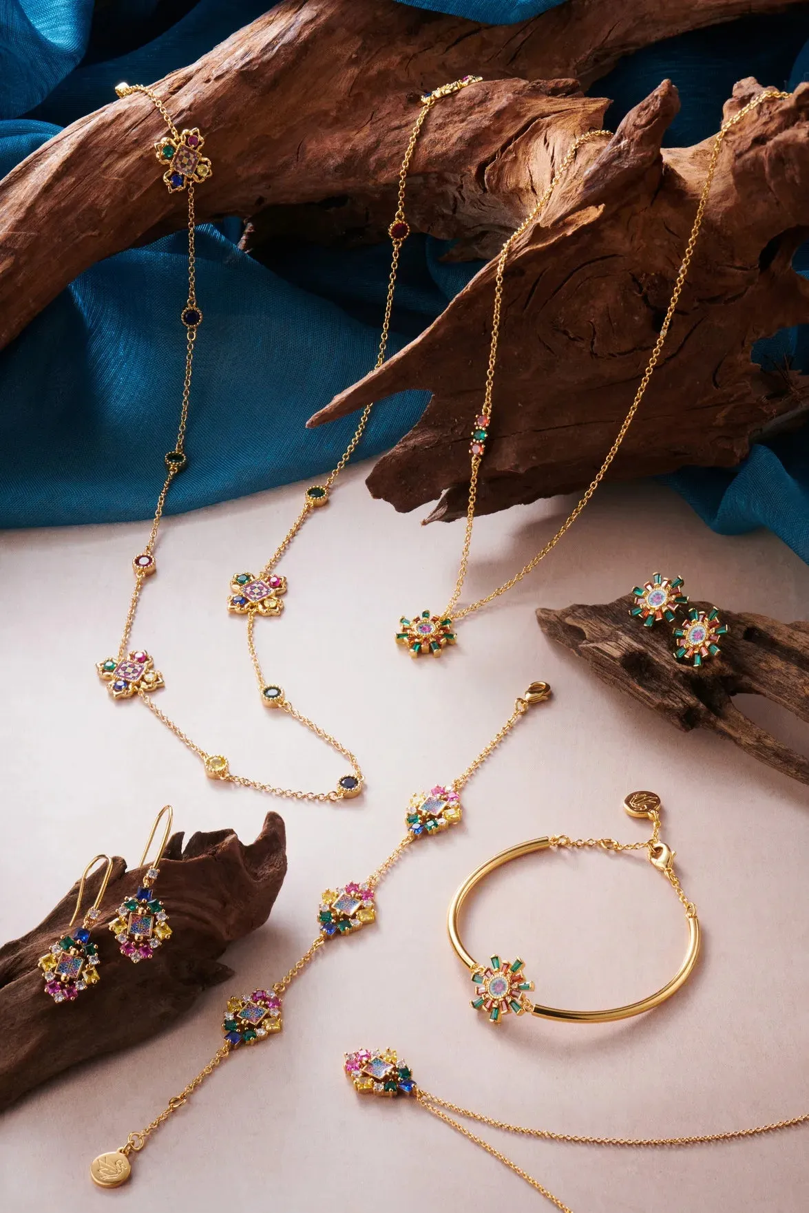 [Rare Bird Collection] Sapphire Symphony Stud Earrings