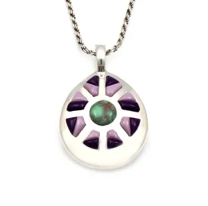 Reversible Tear Drop Pendant