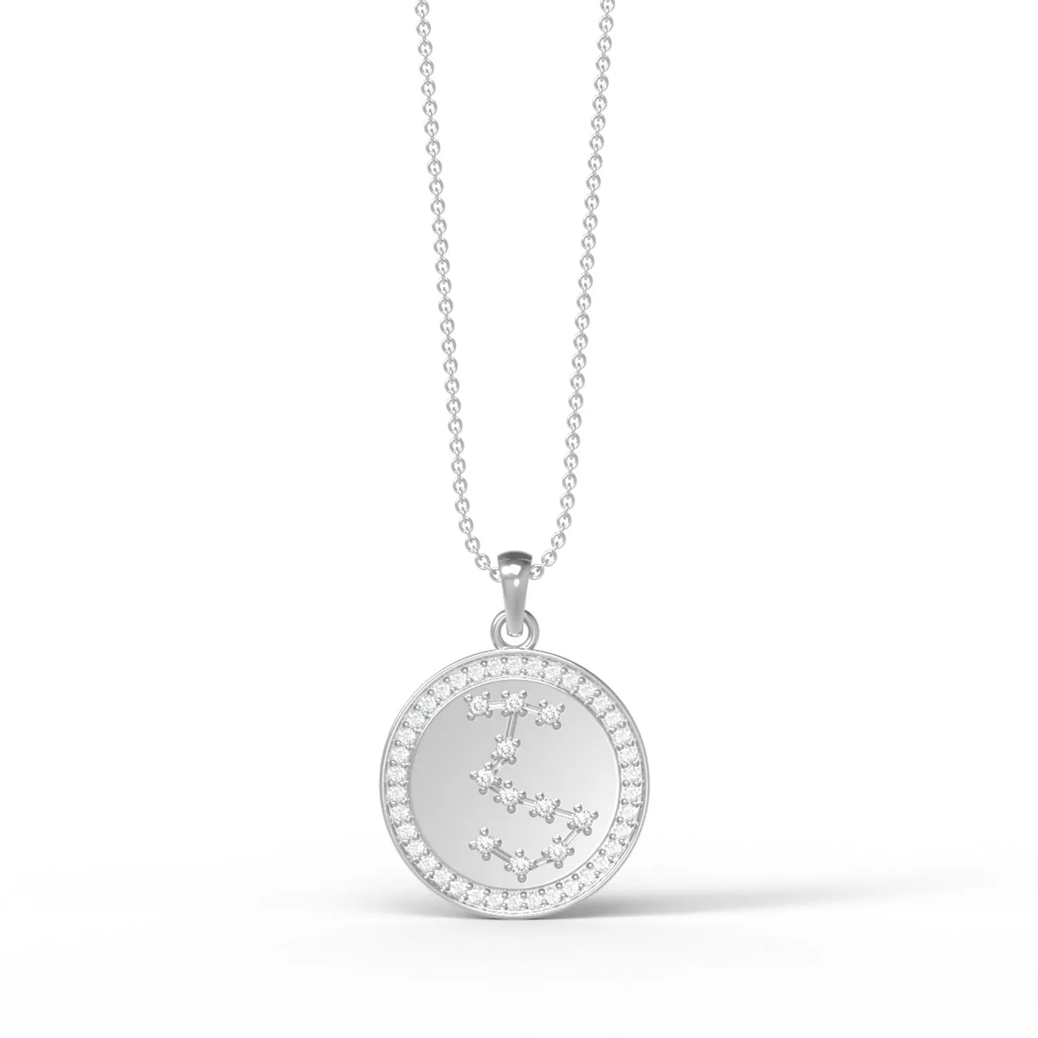 Rose Gold Necklace For Women Unique Style Art Deco Moissanite Pendant Necklaces For Wedding Gift