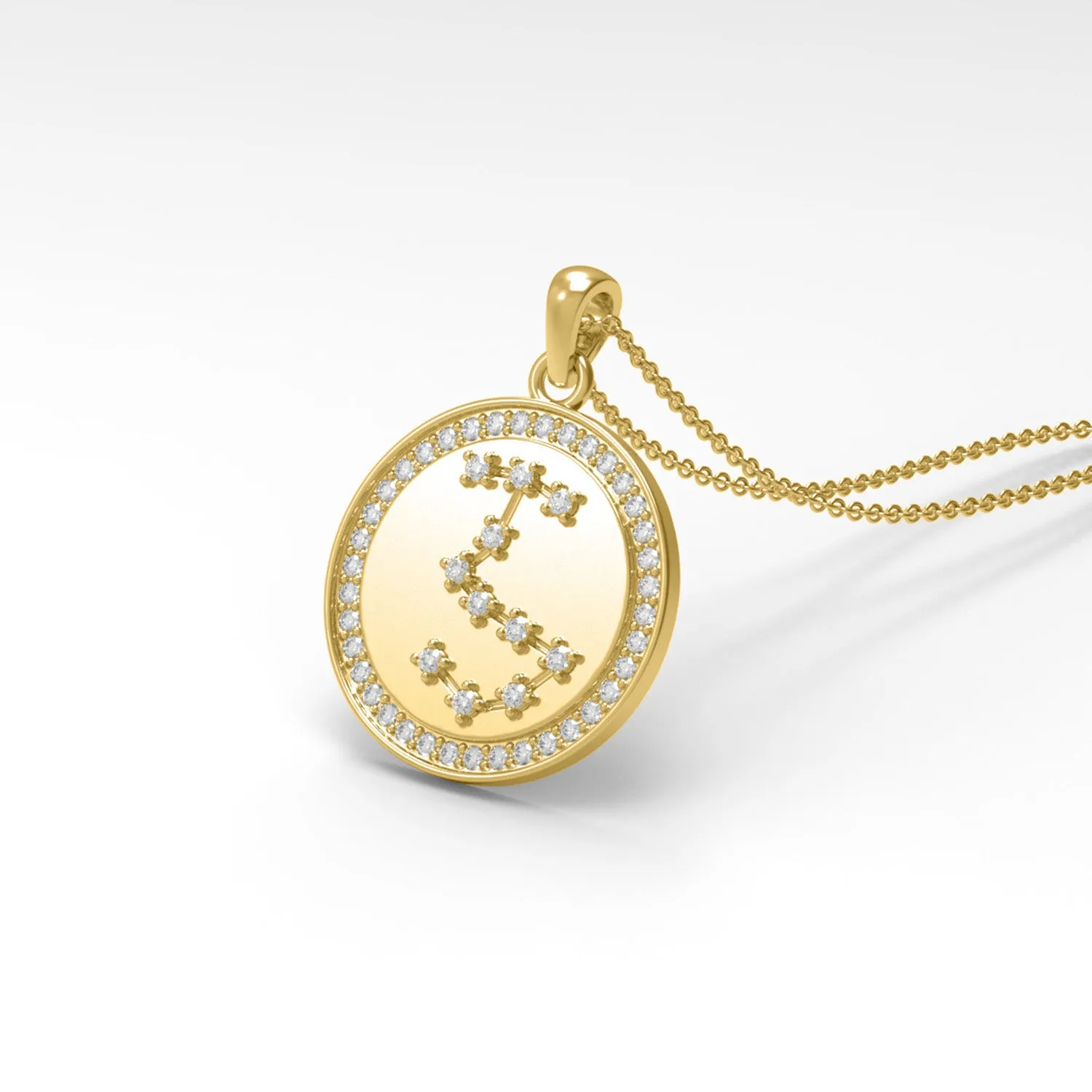 Rose Gold Necklace For Women Unique Style Art Deco Moissanite Pendant Necklaces For Wedding Gift