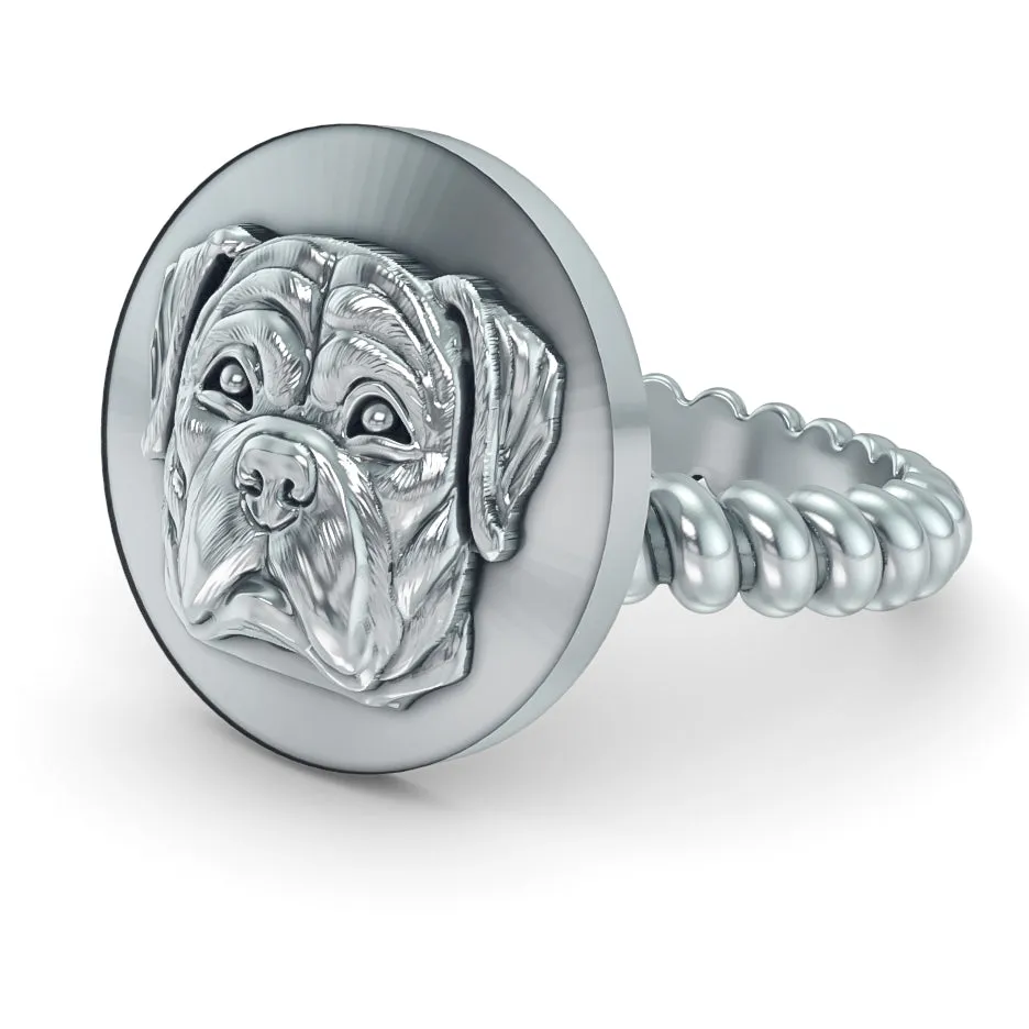 ROTTWEILER Twisted Wire Rope Ring