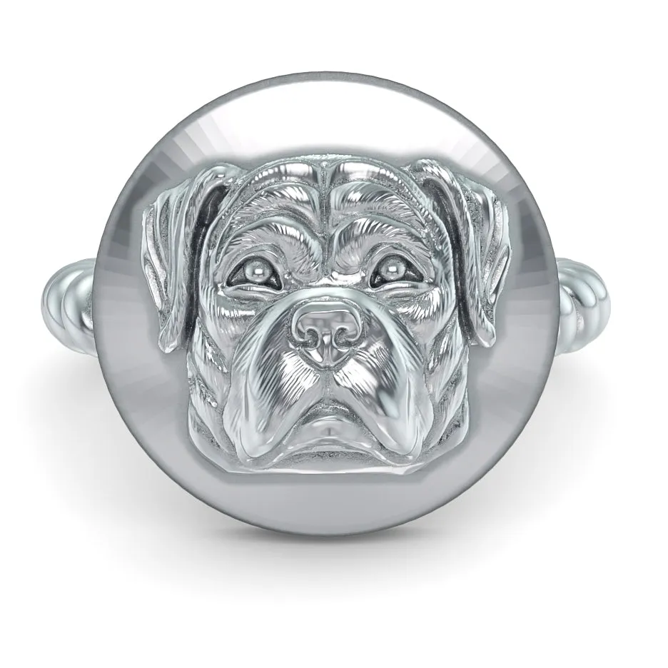 ROTTWEILER Twisted Wire Rope Ring