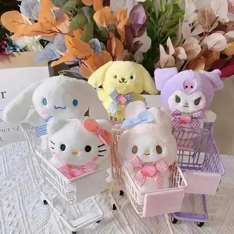Sanrio Character Ribbon Plush Pendants