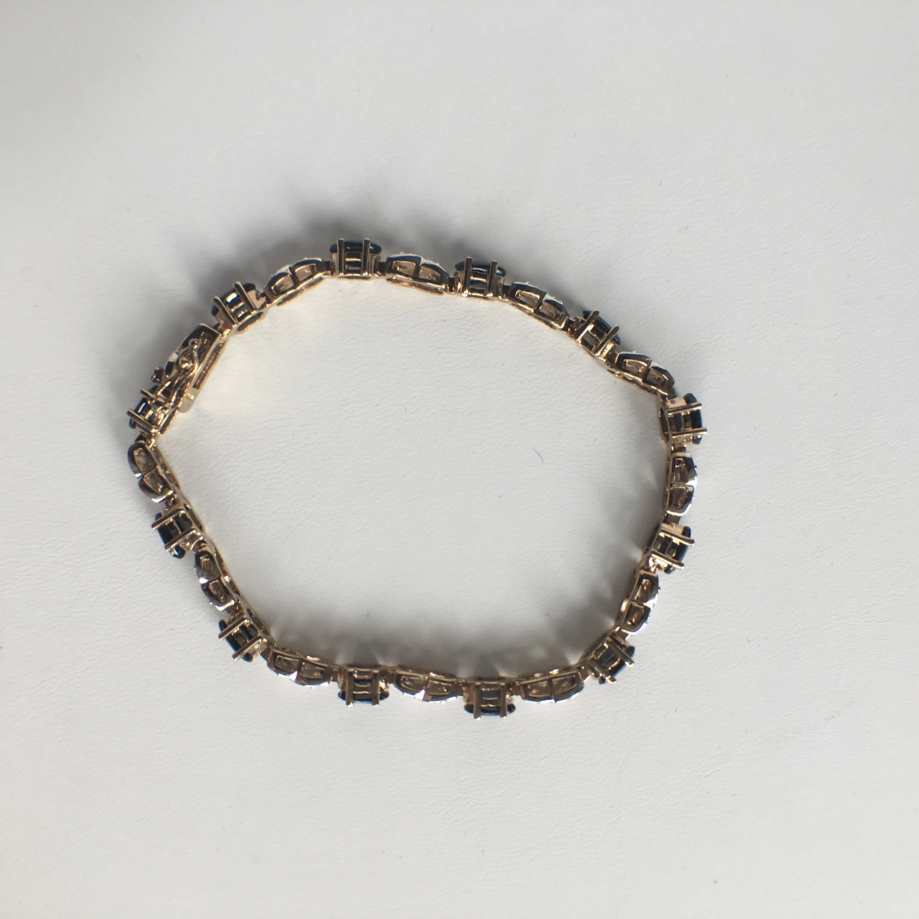 Sapphire and Diamond Bracelet