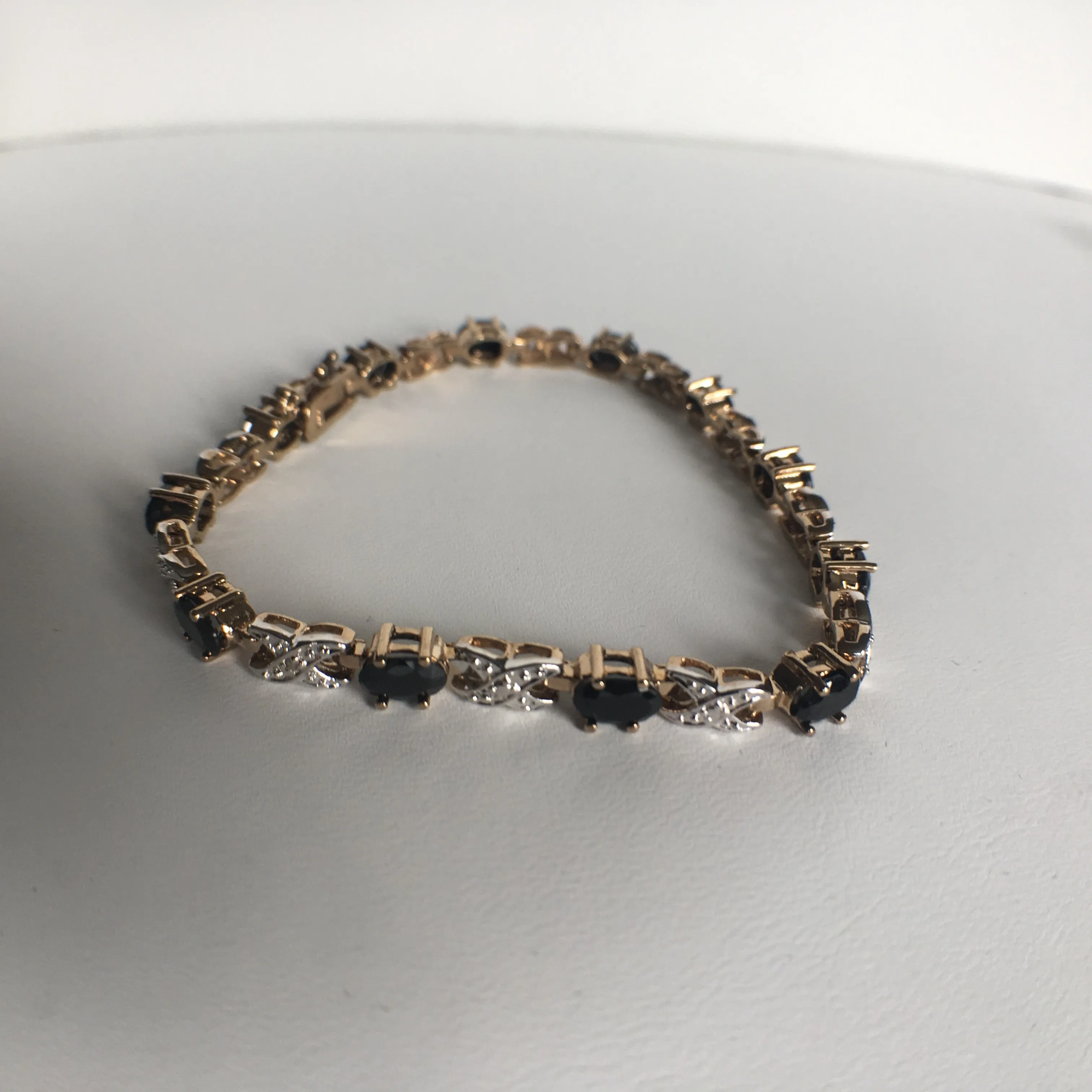 Sapphire and Diamond Bracelet