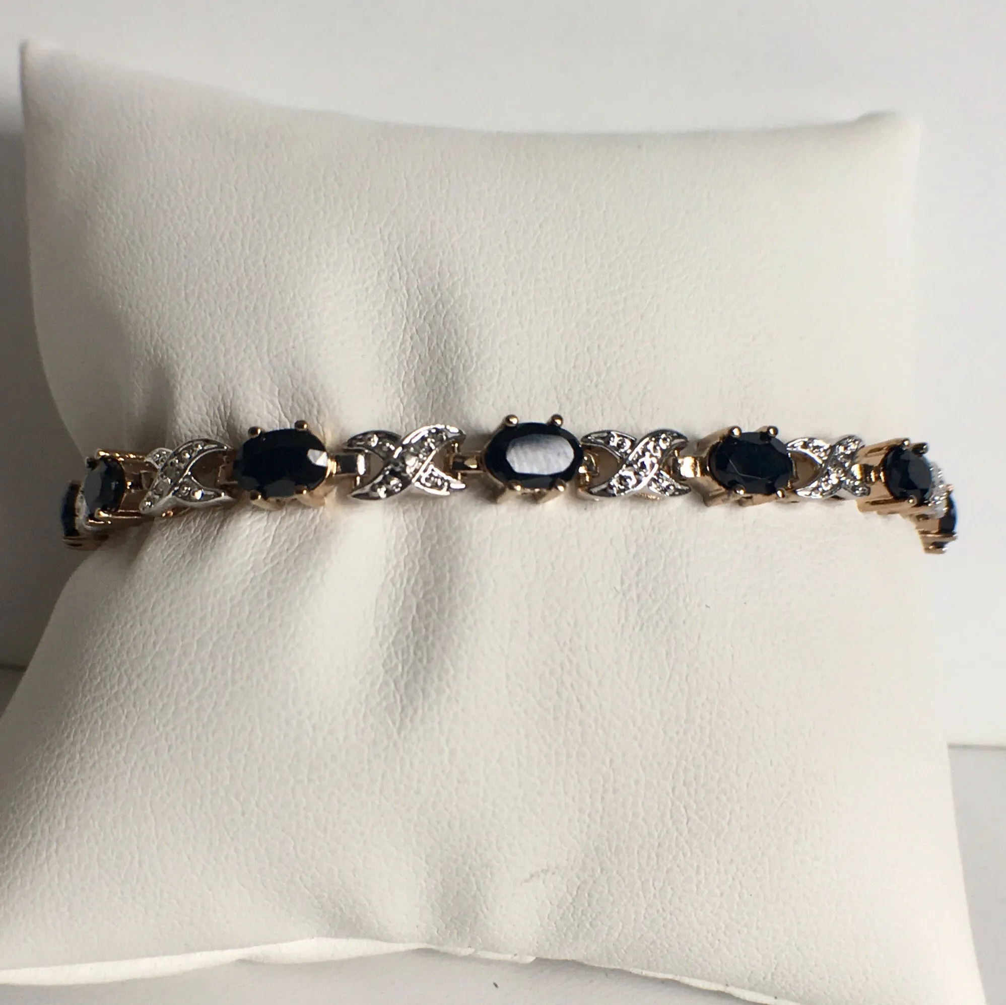 Sapphire and Diamond Bracelet