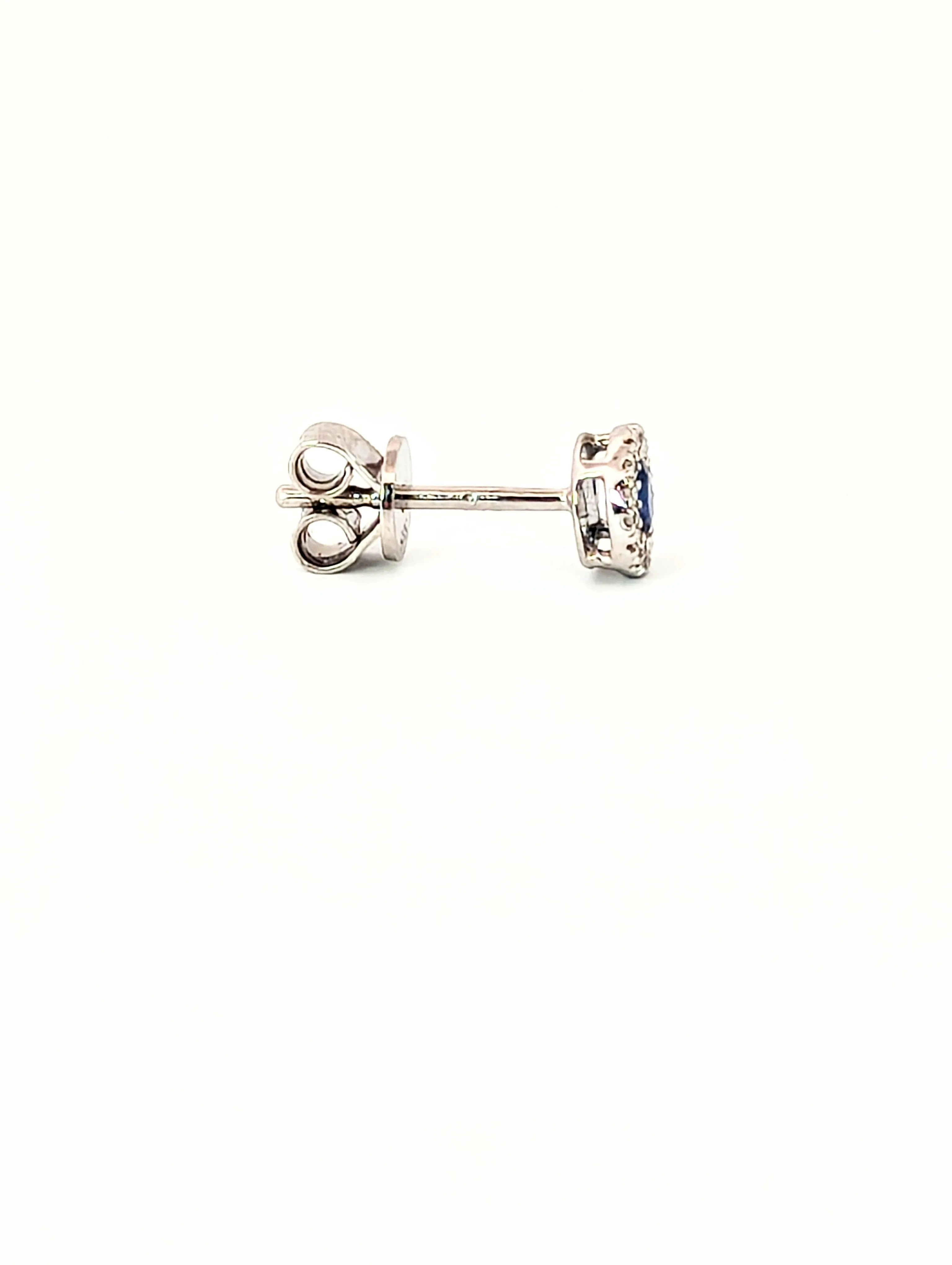 Sapphire and Diamond Earrings