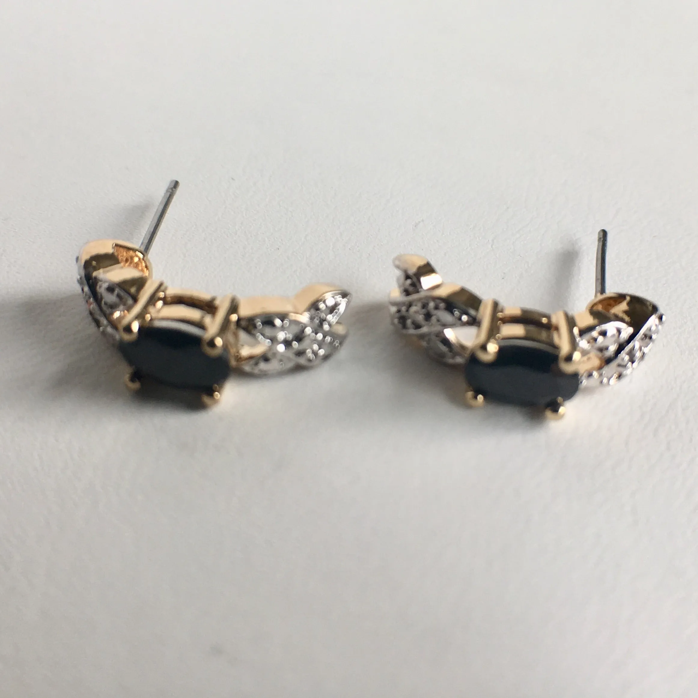 Sapphire and Diamond Earrings
