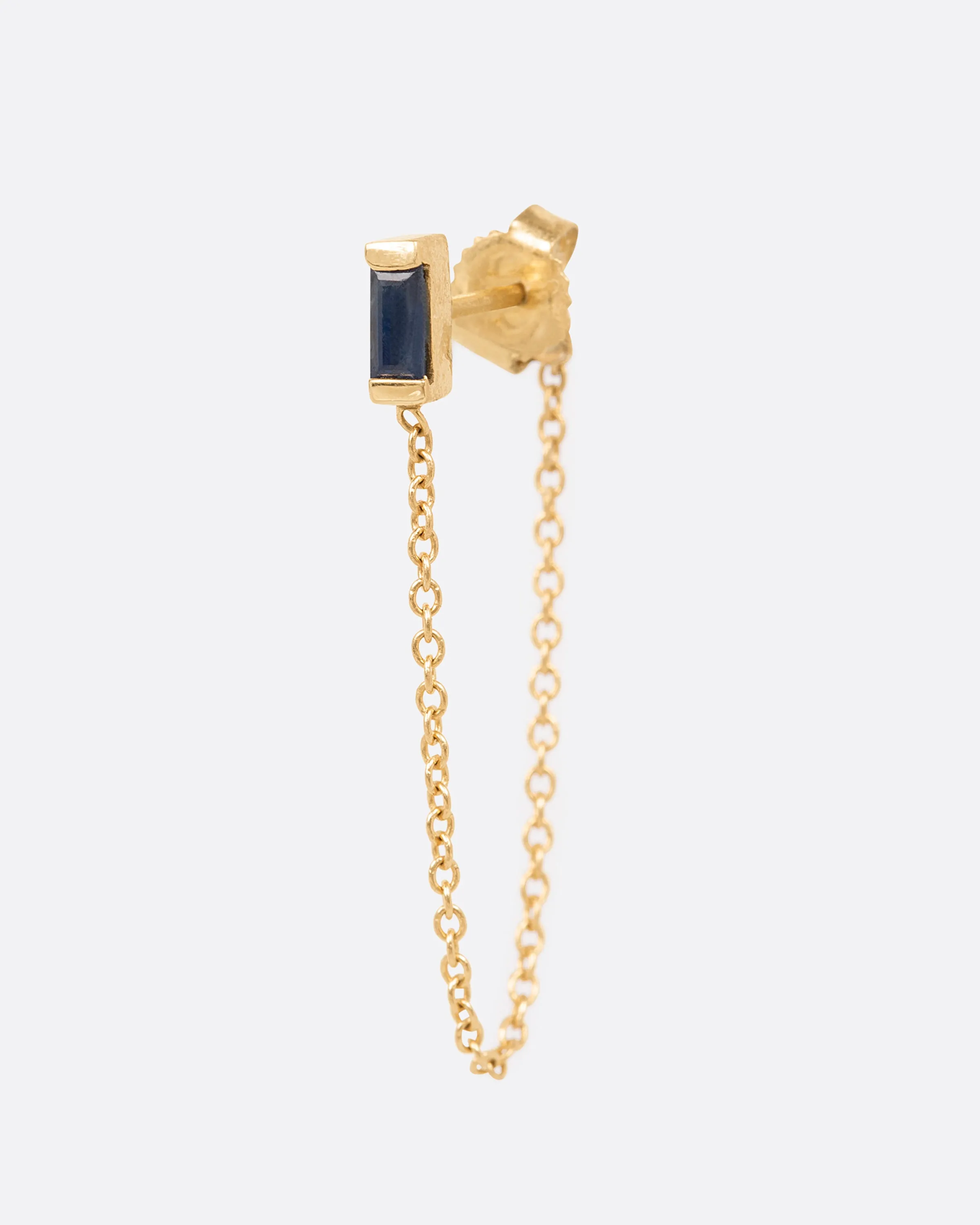 Sapphire Galana Chain Earring