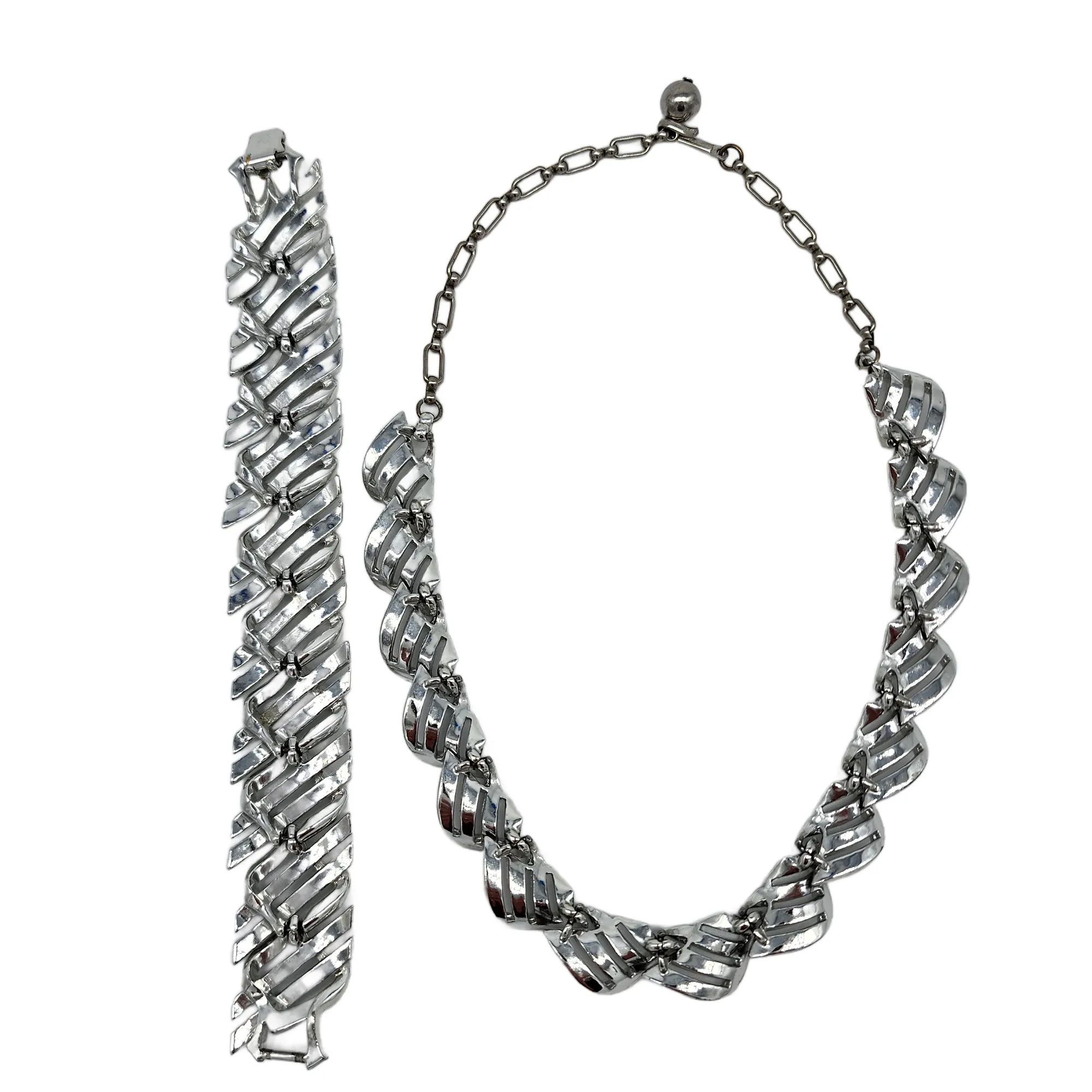 Schrager Vintage Necklace and Bracelet Jewelry Set