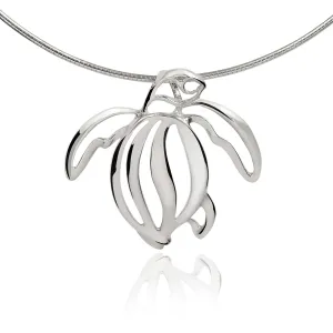 Sea Turtle Necklaces Sterling Silver- Turtle Gifts for Women, Honu Turtle Necklaces, Gifts for Turtle Lovers, Sea Life Jewelry