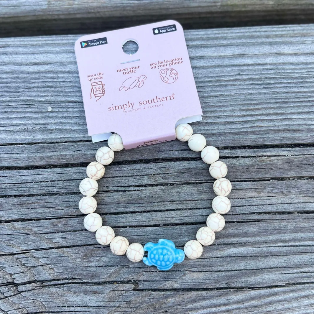 Sea Turtle Tracking Bracelets by Simply Southern