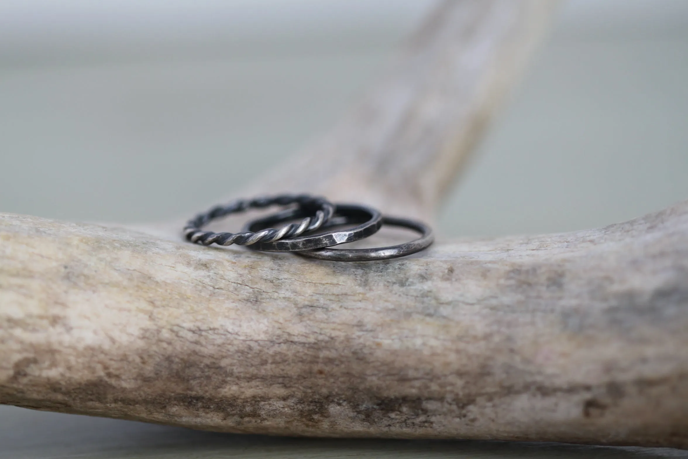 Set of 3 Customizable Stacking Rings