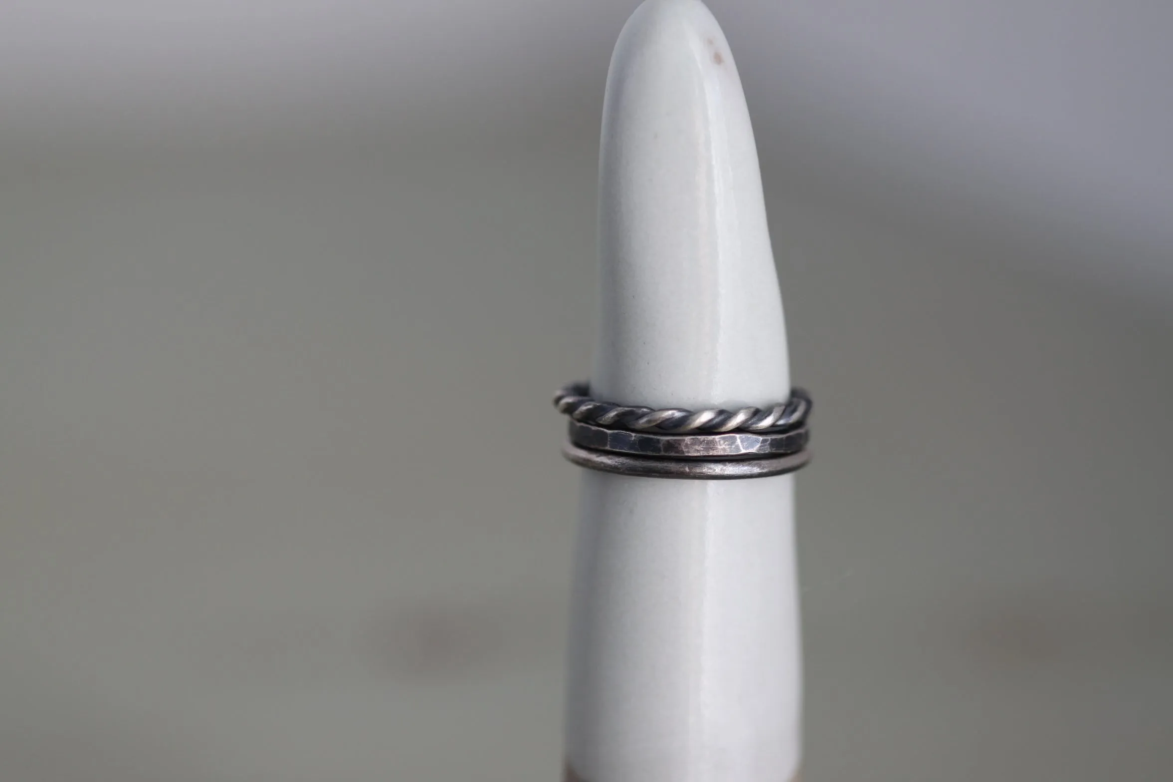 Set of 3 Customizable Stacking Rings