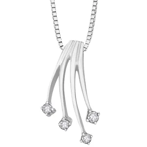 Shooting Star Diamond Pendant