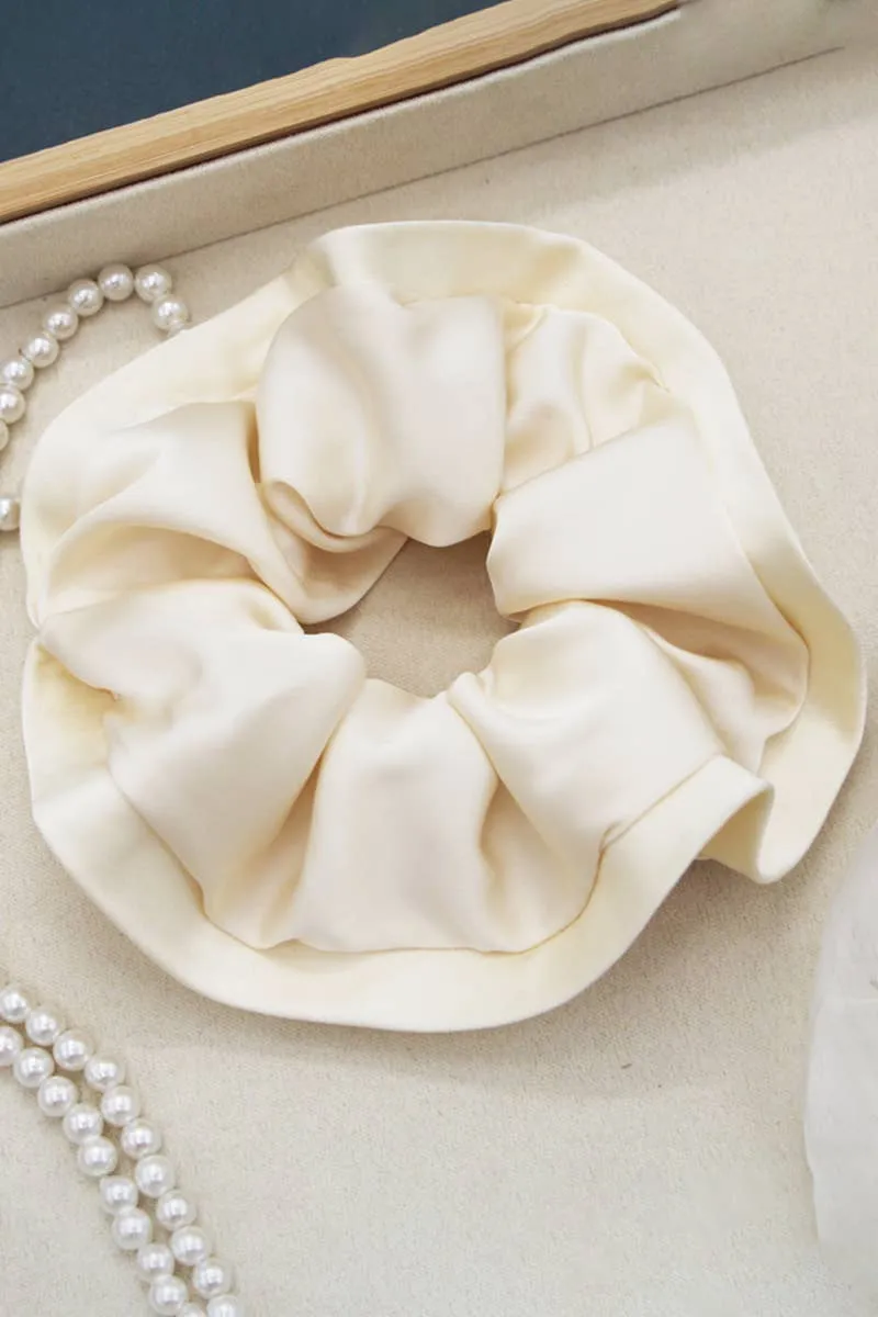 SILK SOLID COLOR SCRUNCHIE