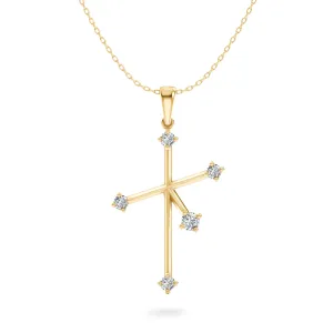 Southern Cross Large Diamond Pendant
