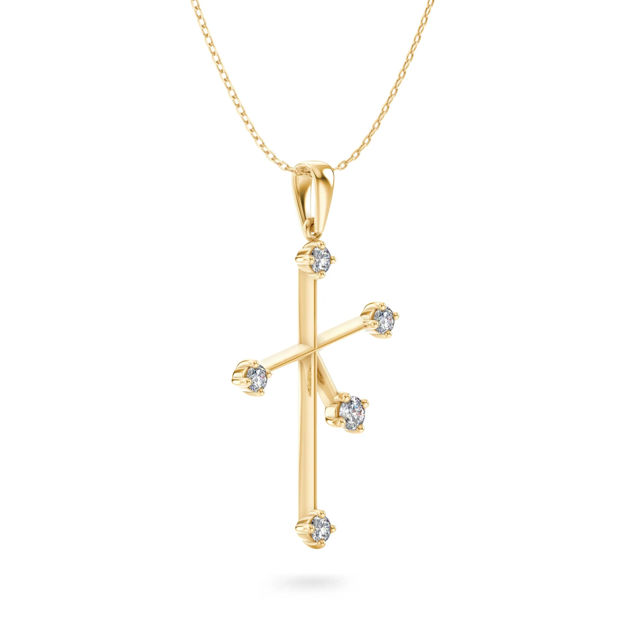 Southern Cross Large Diamond Pendant