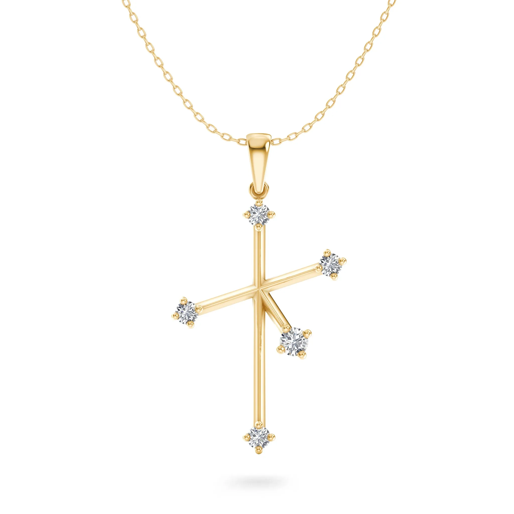 Southern Cross Large Diamond Pendant